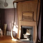 Art Nouveau Fire Surround