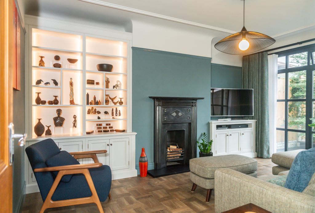 Alcove cabinet design